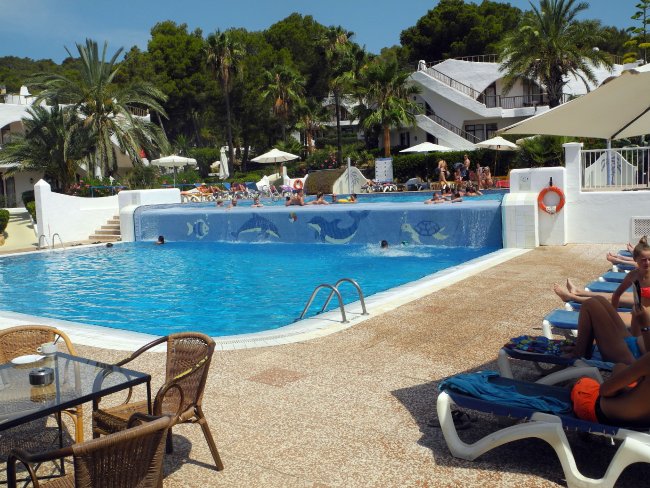 Abgestufter Pool - Hotel Marble Stella Maris Ibiza - Cala Gracio Abgestufter Pool