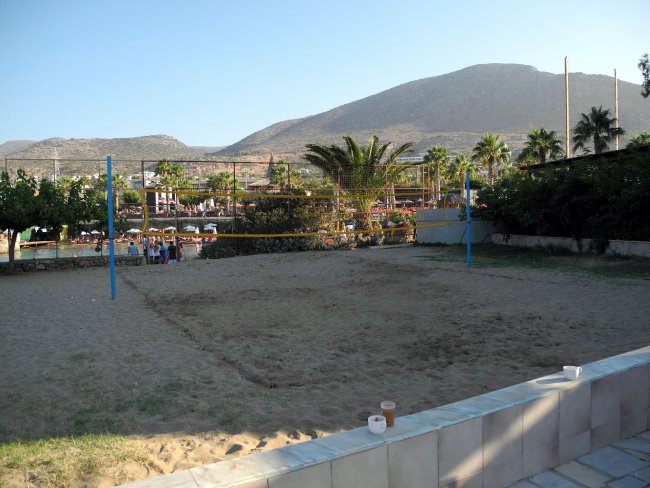 Beachvolleyballfeld - Hotel Eri Beach Village - Chersonissos Beachvolleyballfeld