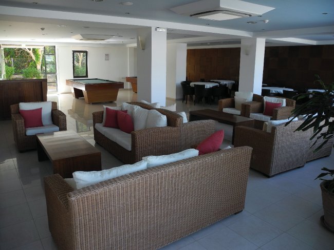 Blick in die Lobby - Hotel Arminda - Chersonissos Blick in die Lobby