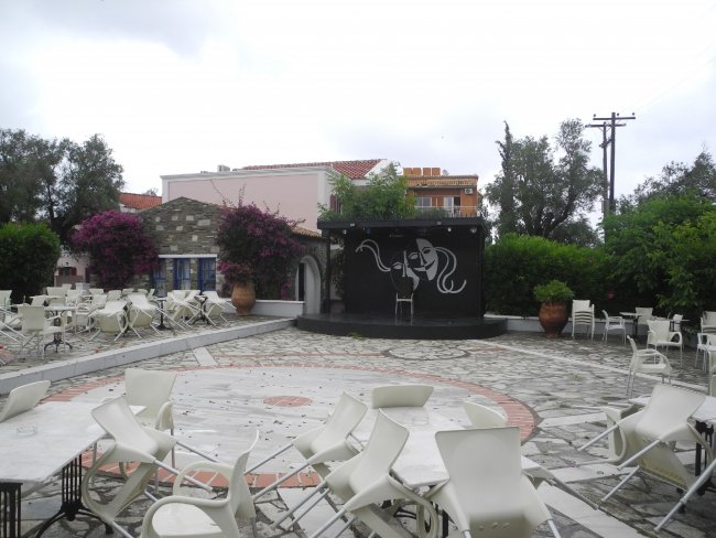 Unterhaltungsbühne - Hotel Sentido Apollo Palace - Messonghi Unterhaltungsbühne