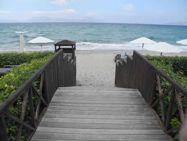 Treppe zum Strand - Hotel Neptune Resort, Convention Centre & Spa - Mastichari Treppe zum Strand