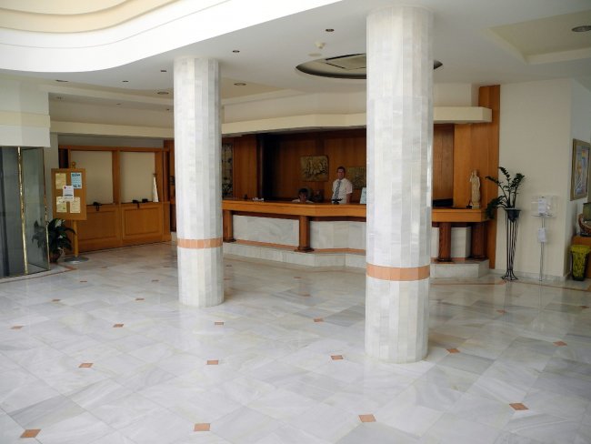 Rezeption - Hotel Vantaris Palace - Georgioupolis Rezeption