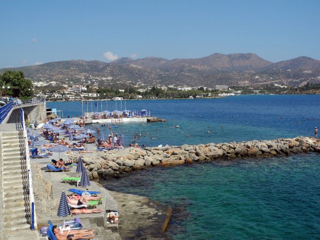 Liegeflächen auf Beton - Hotel Iberostar Hermes - Agios Nikolaos Liegeflächen auf Beton