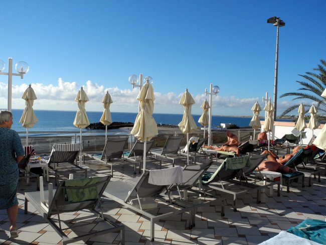 Zusätzliches Sonnendeck - Hotel Dunas Don Gregory - San Agustin Zusätzliches Sonnendeck