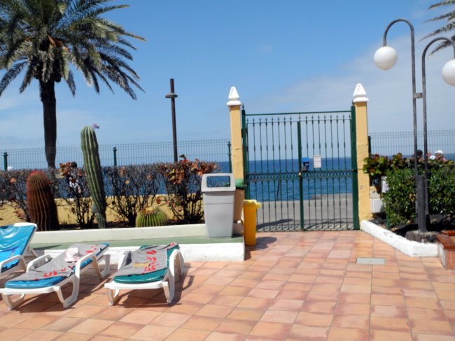 Zugang zur Strandpromenade - Hotel Sol Tenerife - Playa de las Americas Zugang zur Strandpromenade