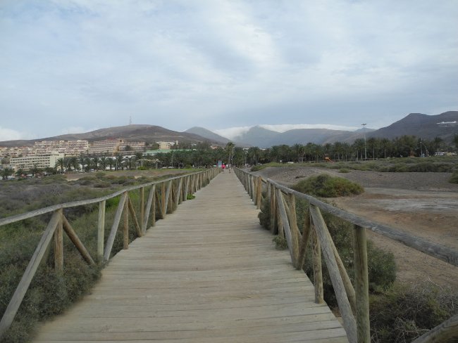 Brücken über die Dünen - Hotel SBH Maxorata Resort - Morro Jable Brücken über die Dünen