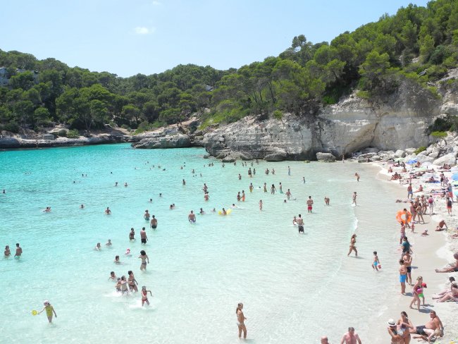 Cala Mitjana - Hotel Cala Galdana & Villas D'Aljandar - Cala Galdana Cala Mitjana