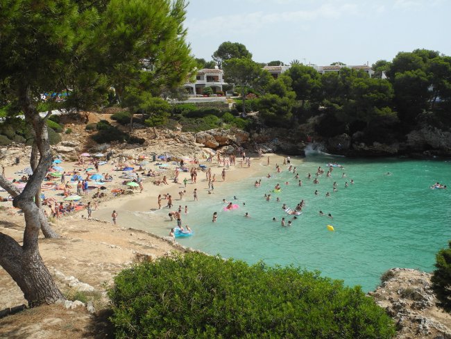 Strand Cala Esmeralda - Hotel Inturotel Cala Esmeralda - Cala d`Or Strand Cala Esmeralda