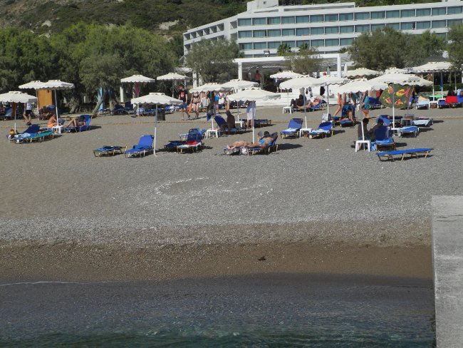 Sandstrand - Hotel Grecotel Rhodos Royal - Faliraki Sandstrand