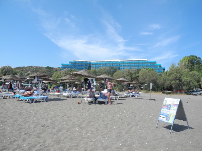 Direkte Strandlage - Hotel Calypso Beach - Faliraki Direkte Strandlage