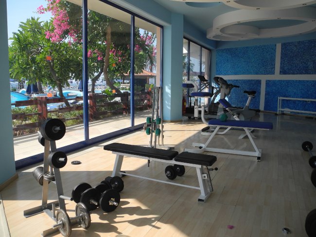Fitnessraum - Hotel Rhodos Princess Beach - Kiotari Fitnessraum