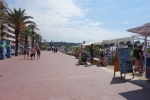 Breite Strandpromenade