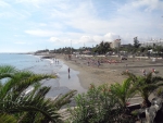 Blick auf den Strand