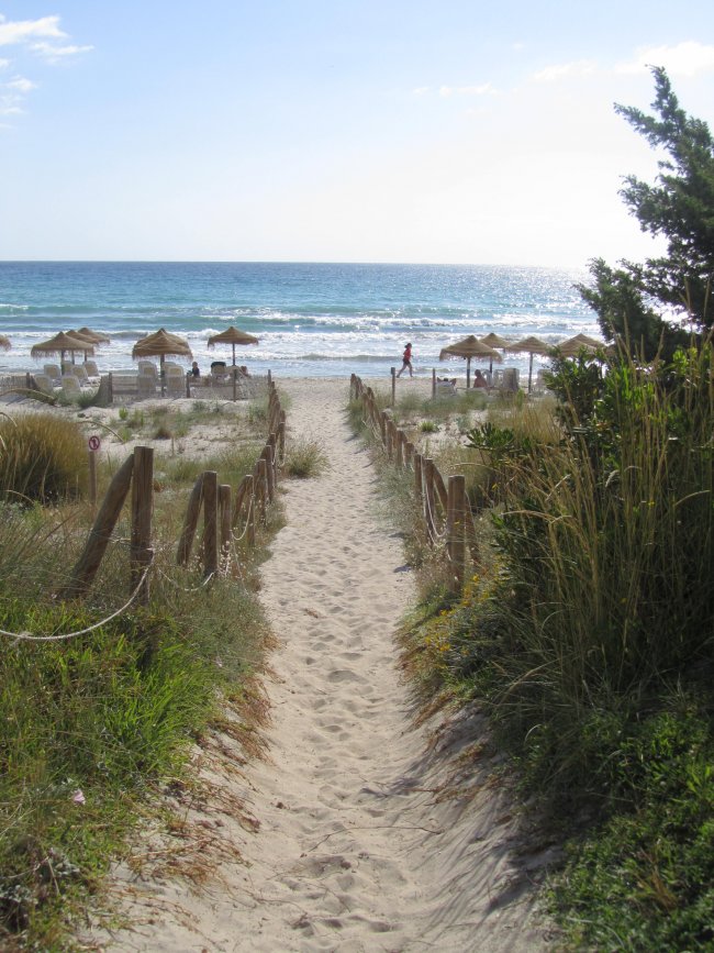Letzten Meter vorm Strand | Hotelbild Grupotel Natura Playa |  